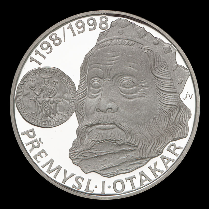 200 Kč/1998 - Přemysl I. Otakar - 800. výročie českej korunovácie