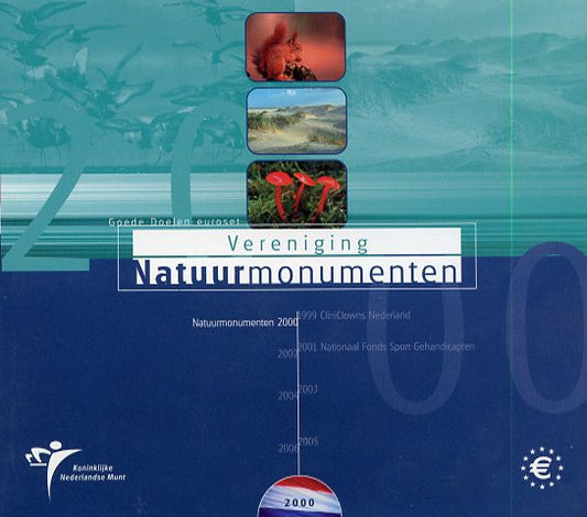 HOLANDSKO - Sada euromincí 2000 - Krásy prírody