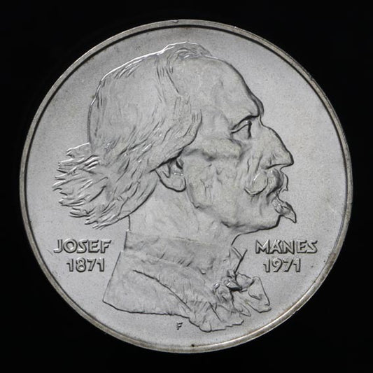 100 Kčs/1971 - Josef Mánes - 100. výročie úmrtia